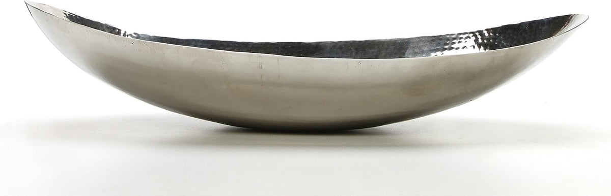 Clean side view on white background focusing on the bowl's smooth exterior curve and rim