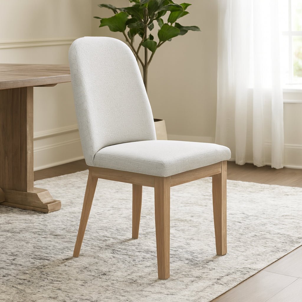 Abigail Dining Side Chairs, Set of 2, Natural