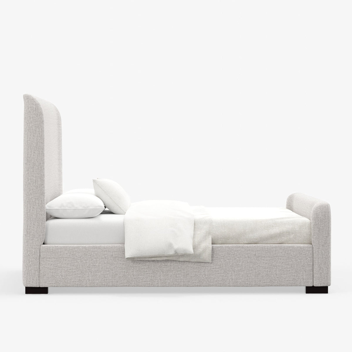 Adele Queen Bed, Oatmeal