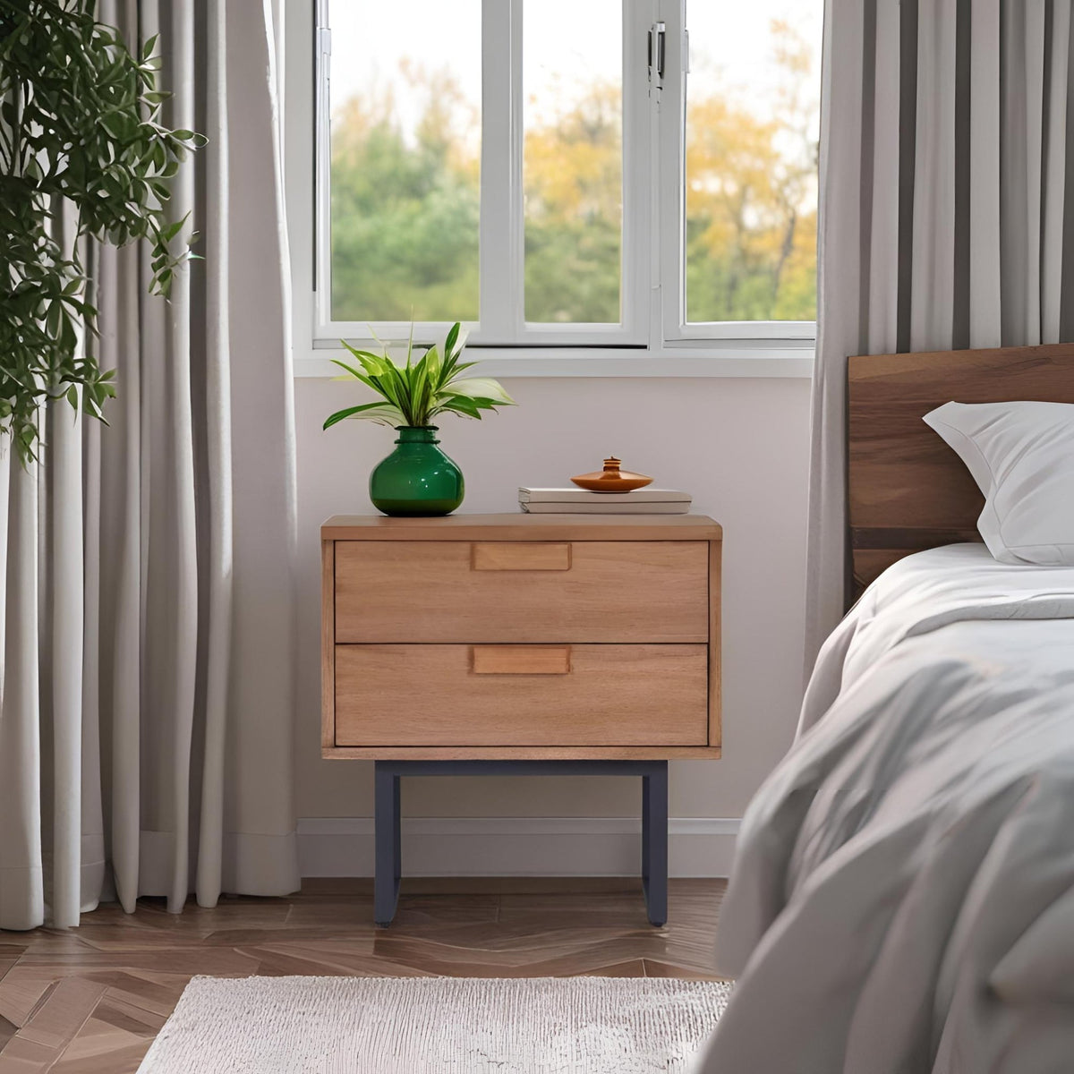 Allison Nightstand, Chestnut