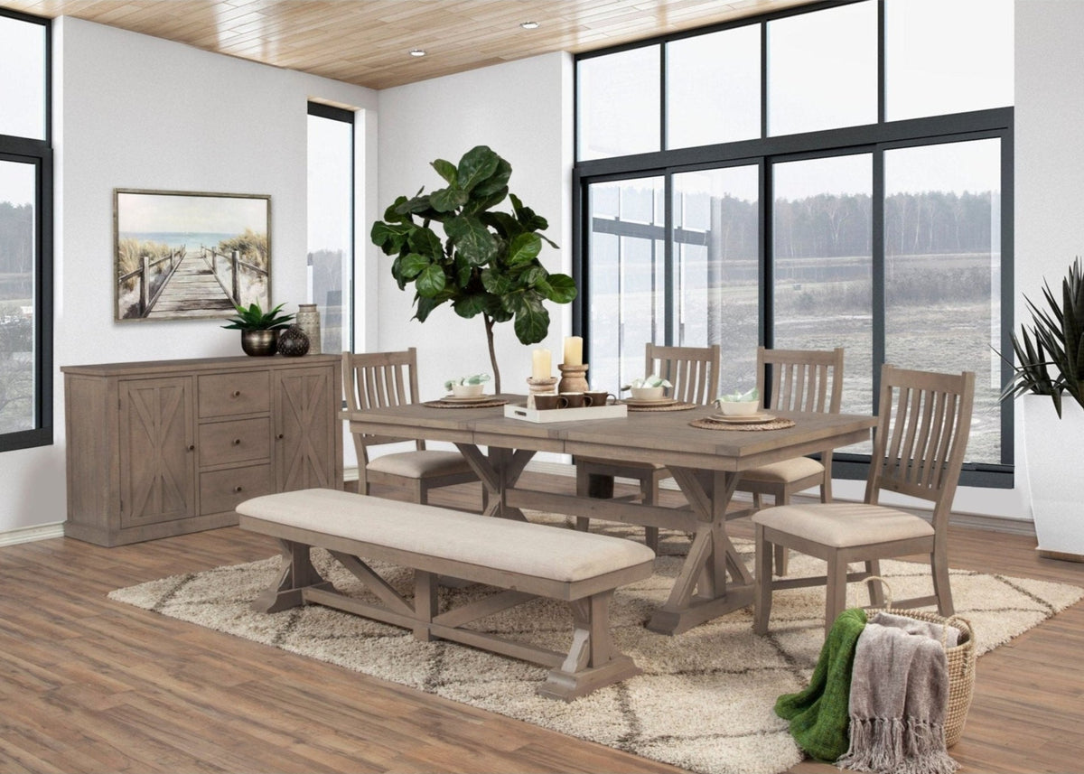 Arlo Set of 2 Dining Side Chairs, Natural