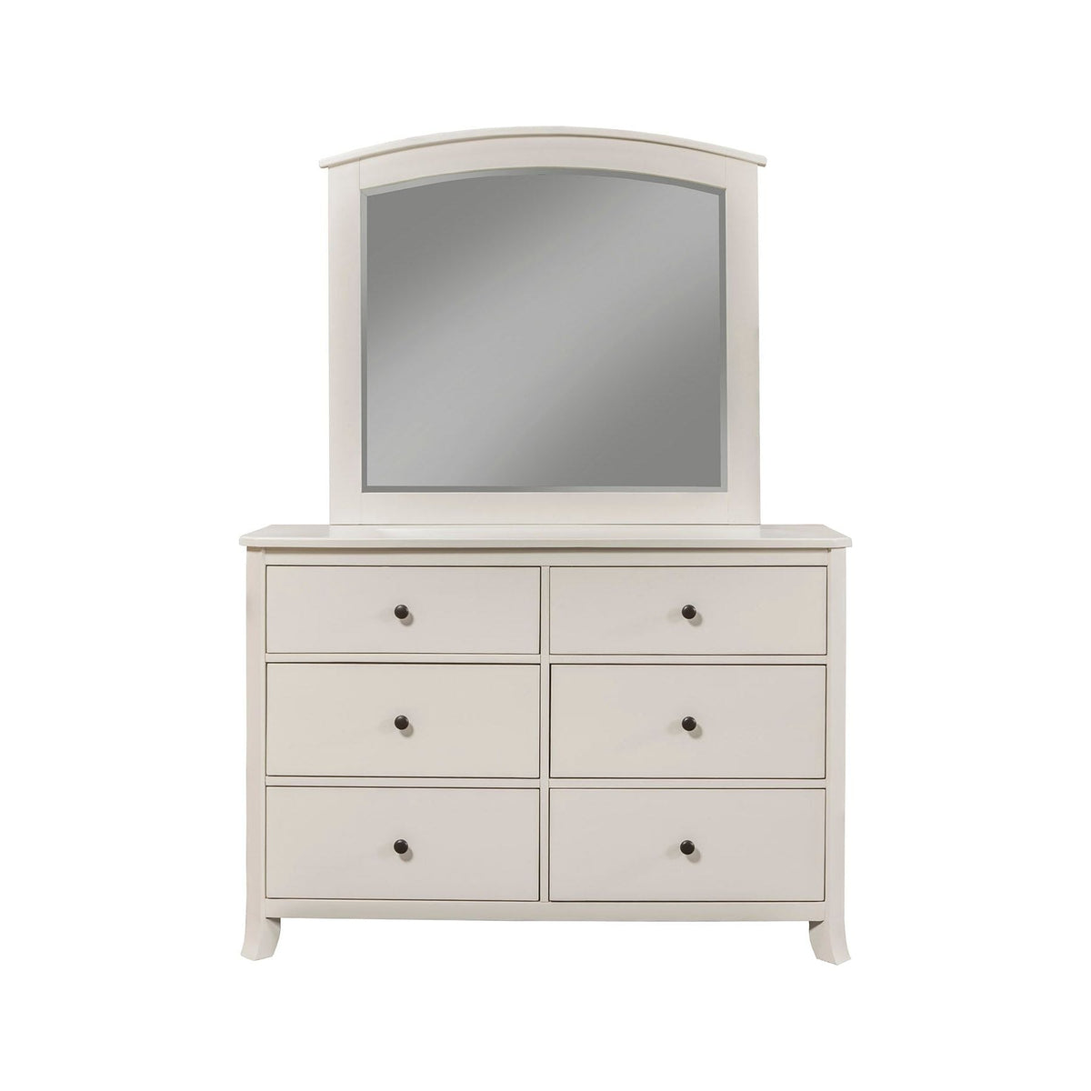 Baker Dresser Mirror, White