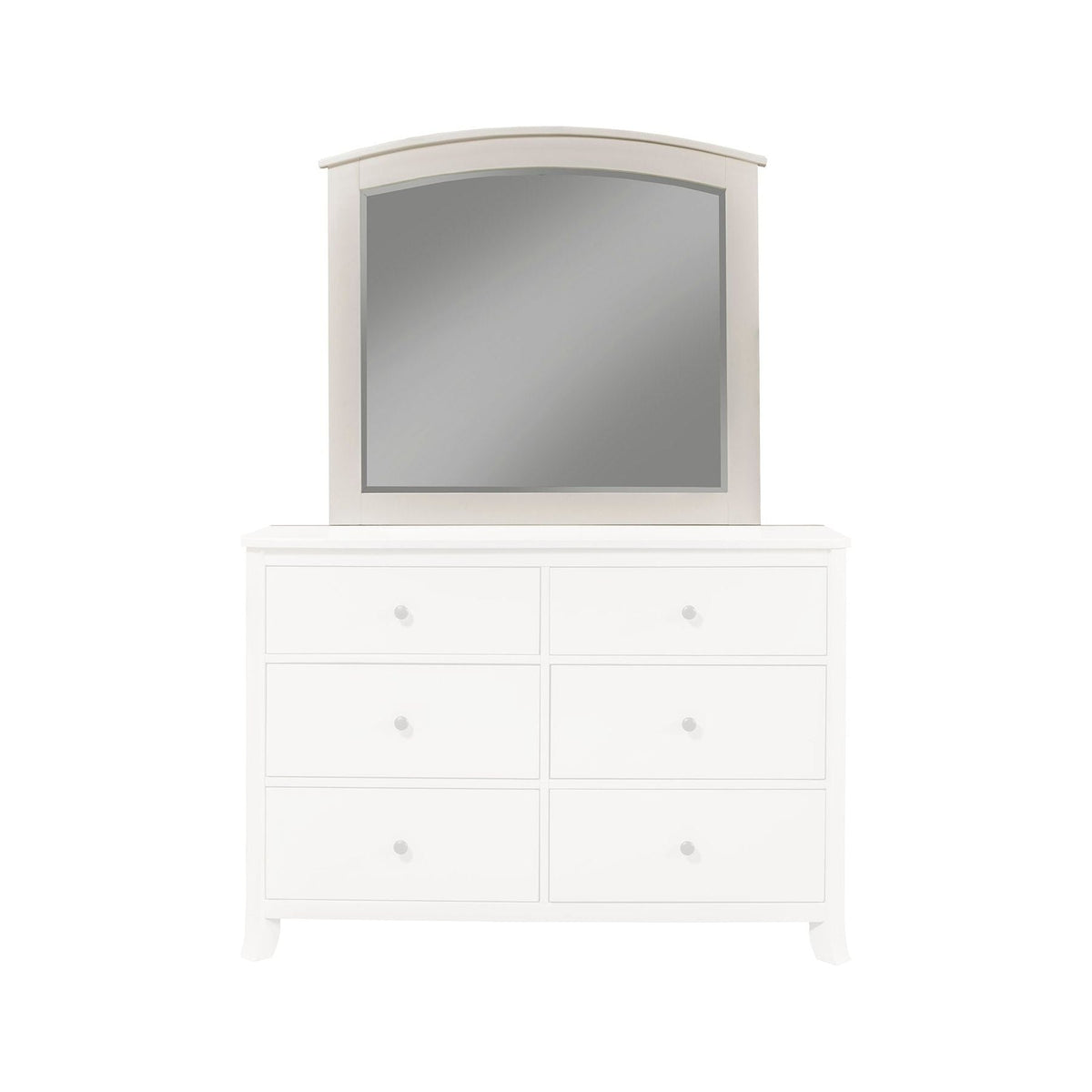Baker Dresser Mirror, White