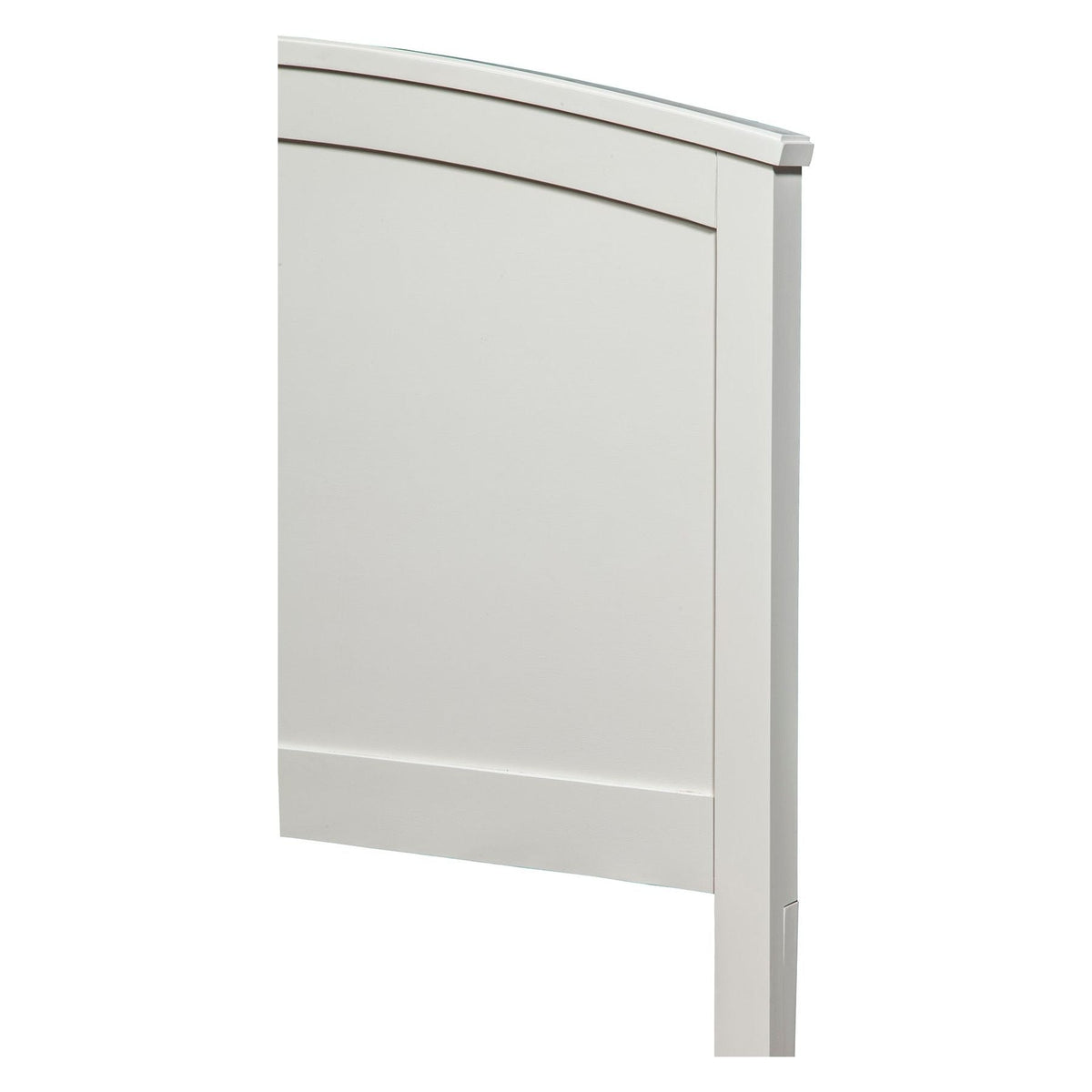 Baker Standard King Panel Bed, White