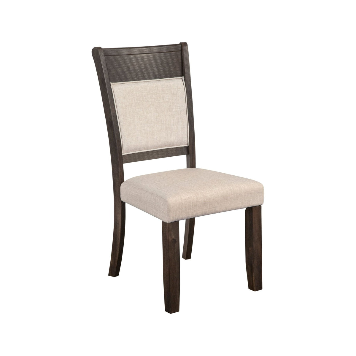 Brayden Set of 2 Dining Side Chairs, Espresso