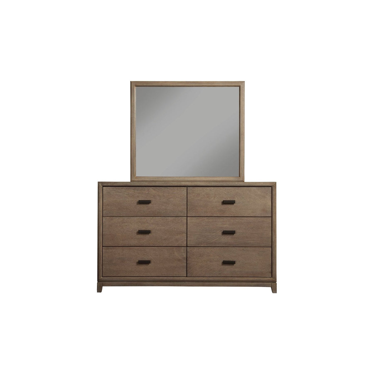 Camilla Dresser Mirror, Antique Grey