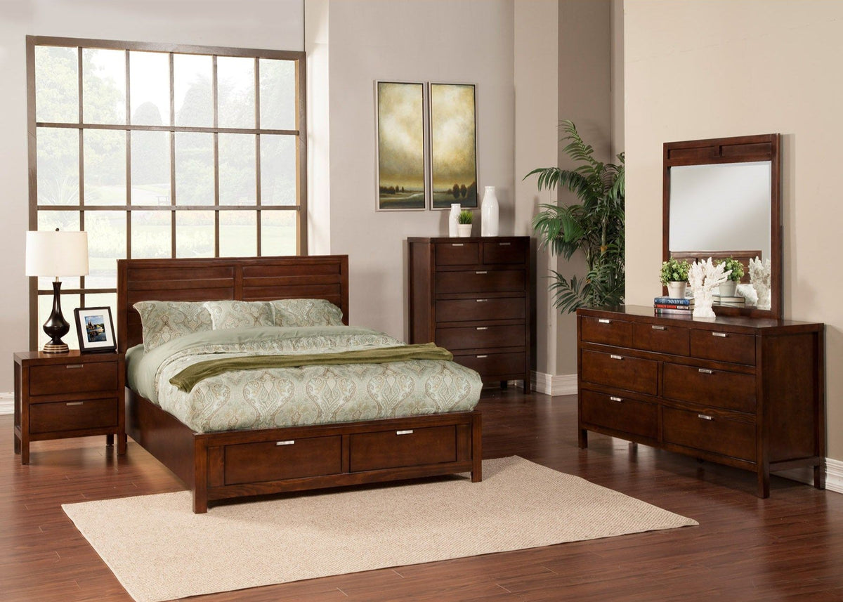 Carmel 7 Drawer Dresser - Cappuccino