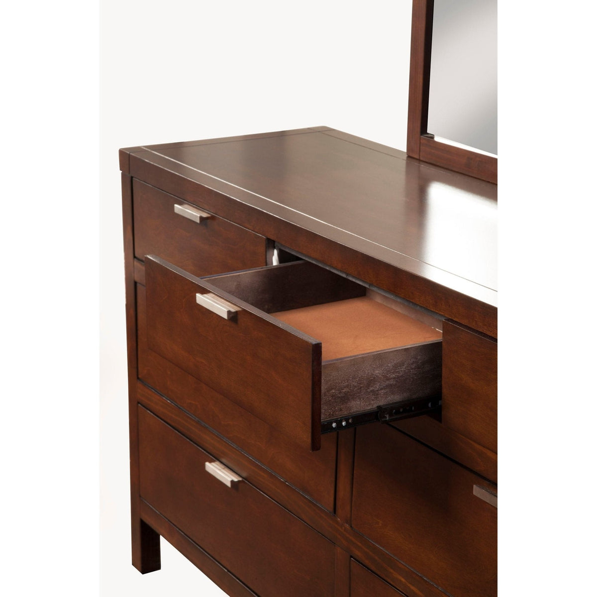 Carmel 7 Drawer Dresser - Cappuccino