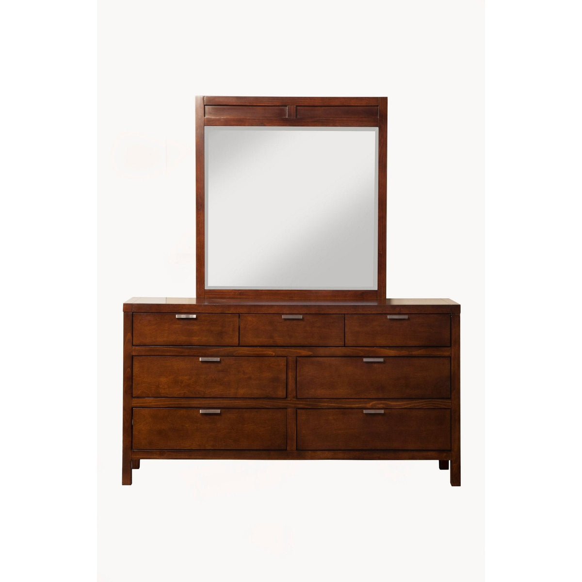 Carmel Dresser Mirror - Cappuccino