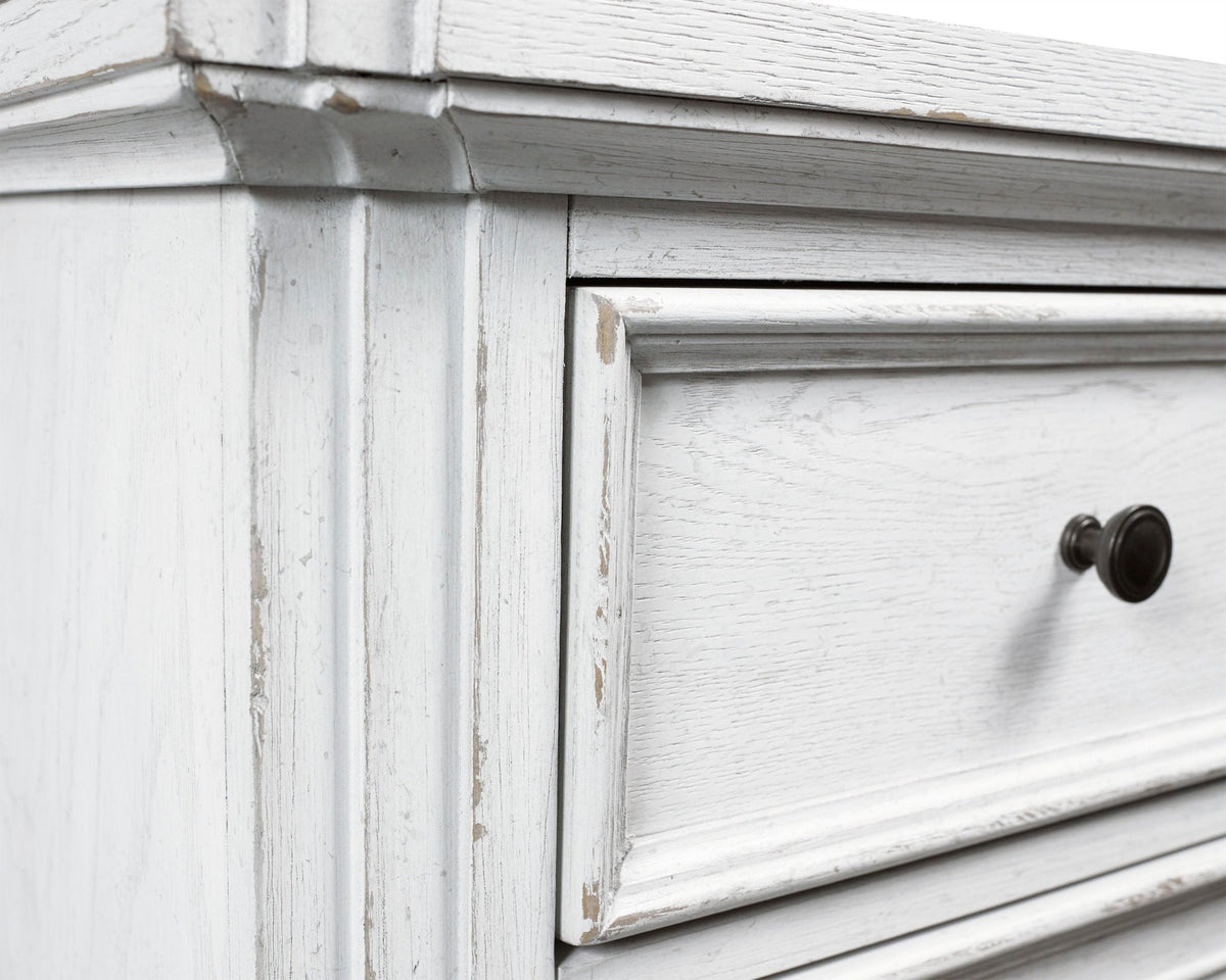 Clara Chest, White Mist