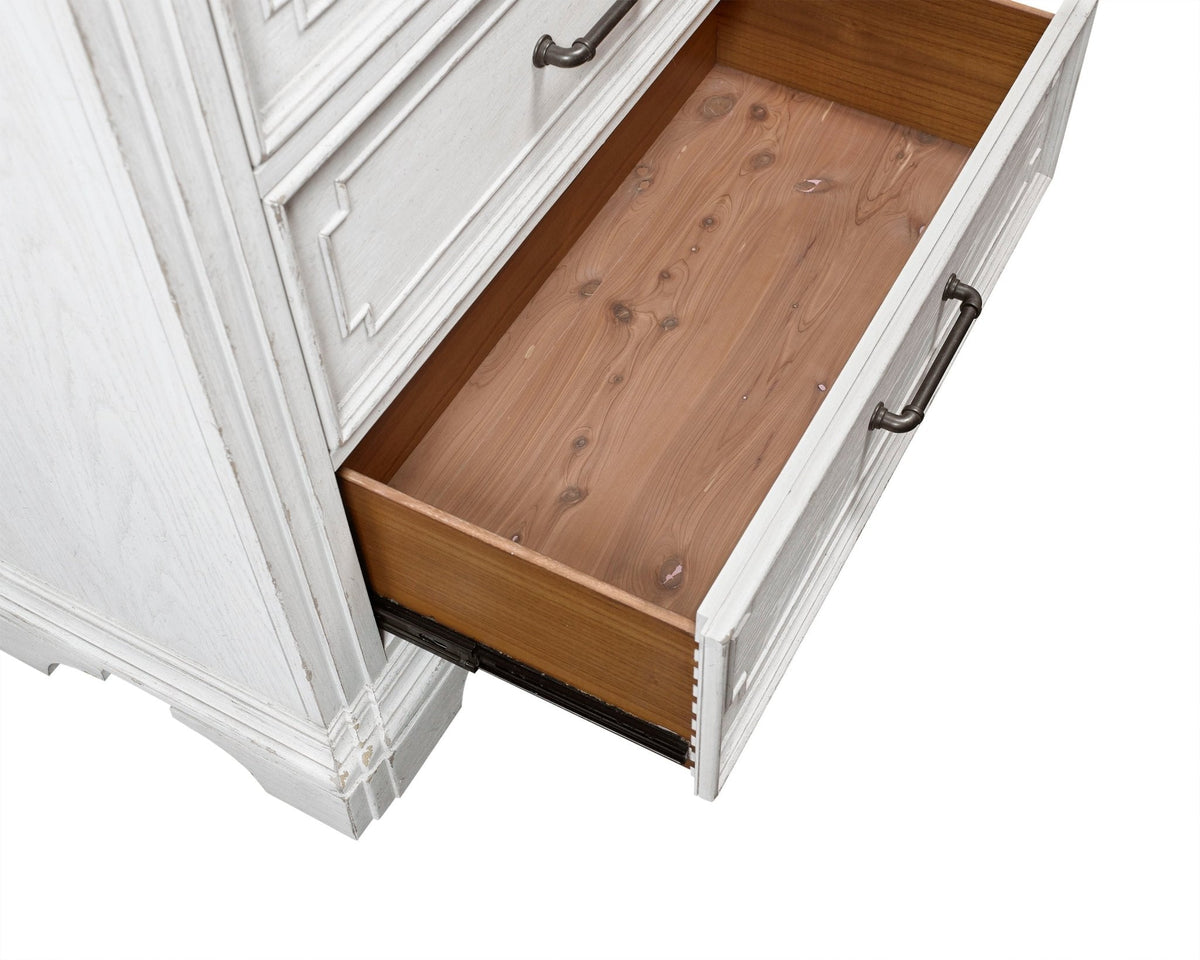 Clara Chest, White Mist