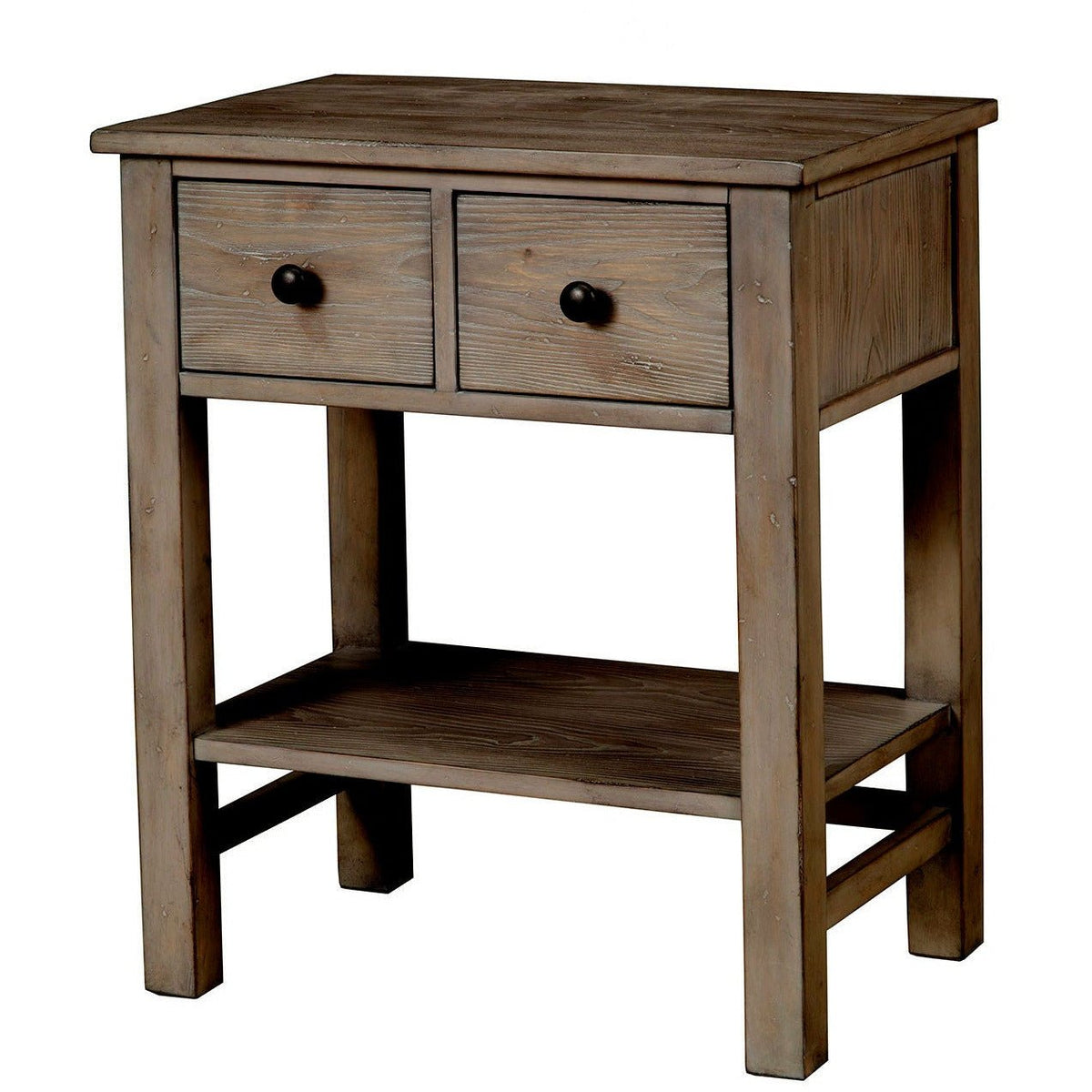 Classic Nightstand, Gray