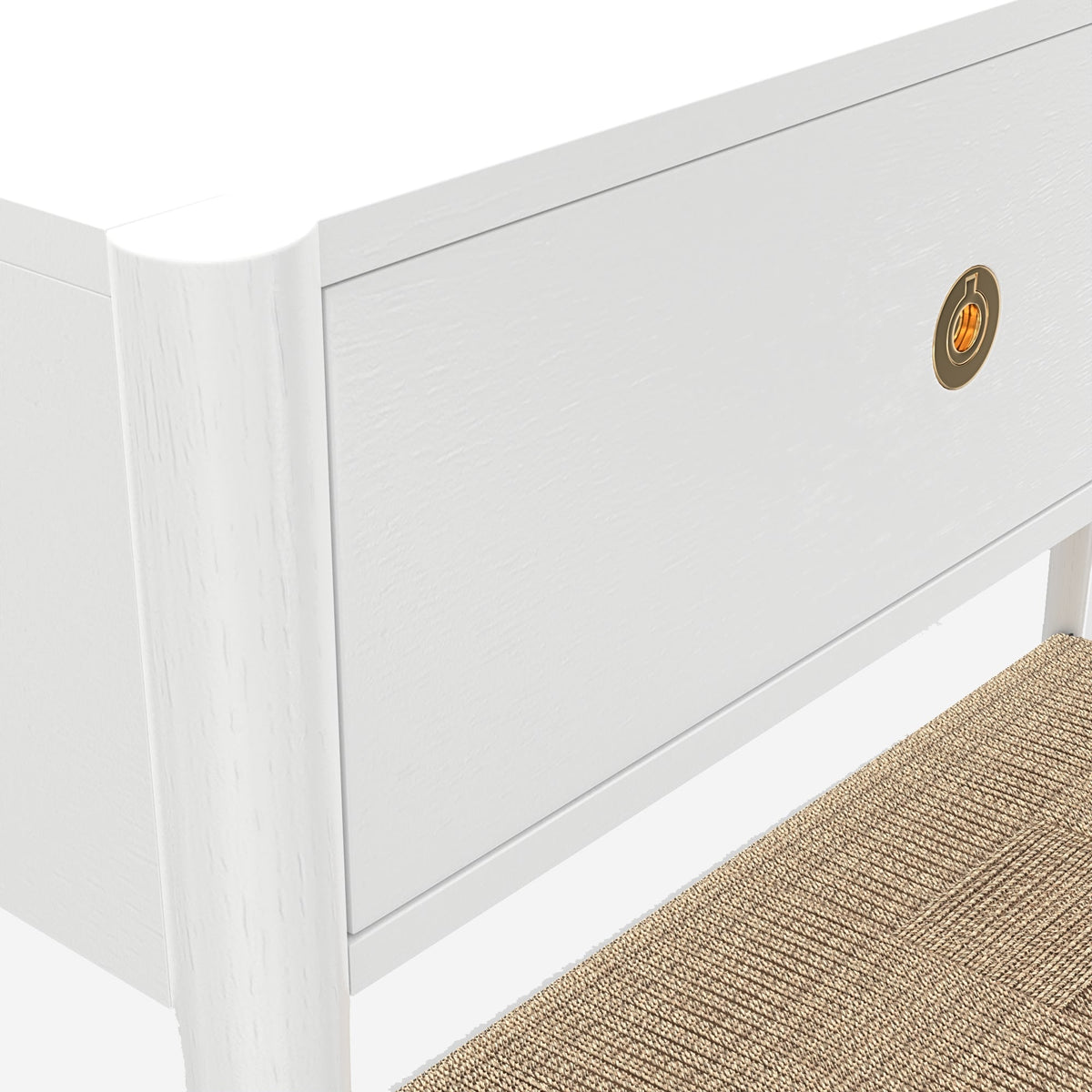 Cleo Console Table - Coconut Milk