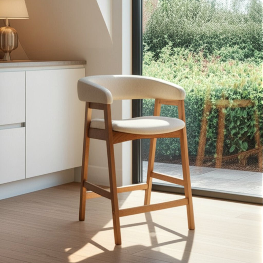 Cove Counter Height Chairs, Set of 2 - Natural