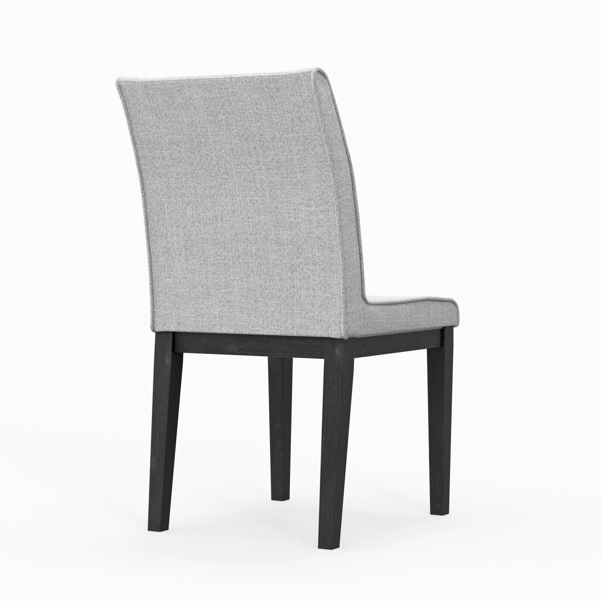 Cove Dining Side Chairs, Set of 2, Gray & Black