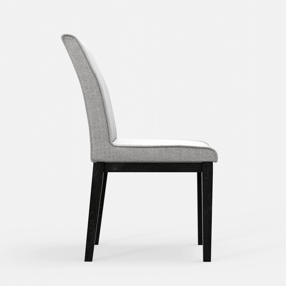 Cove Dining Side Chairs, Set of 2, Gray & Black
