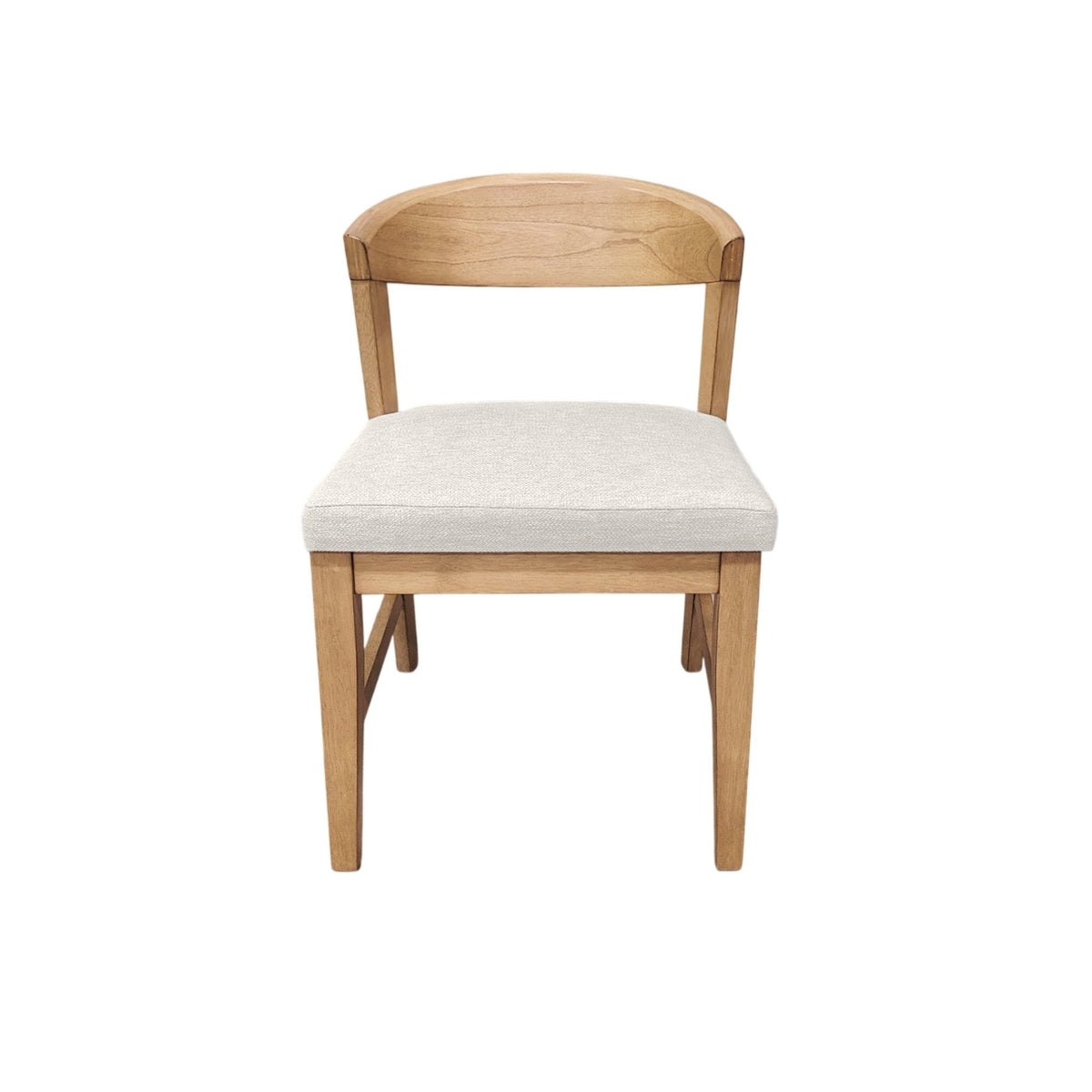 Cove Wood Back Dining Chairs, Set of 2 - Natural