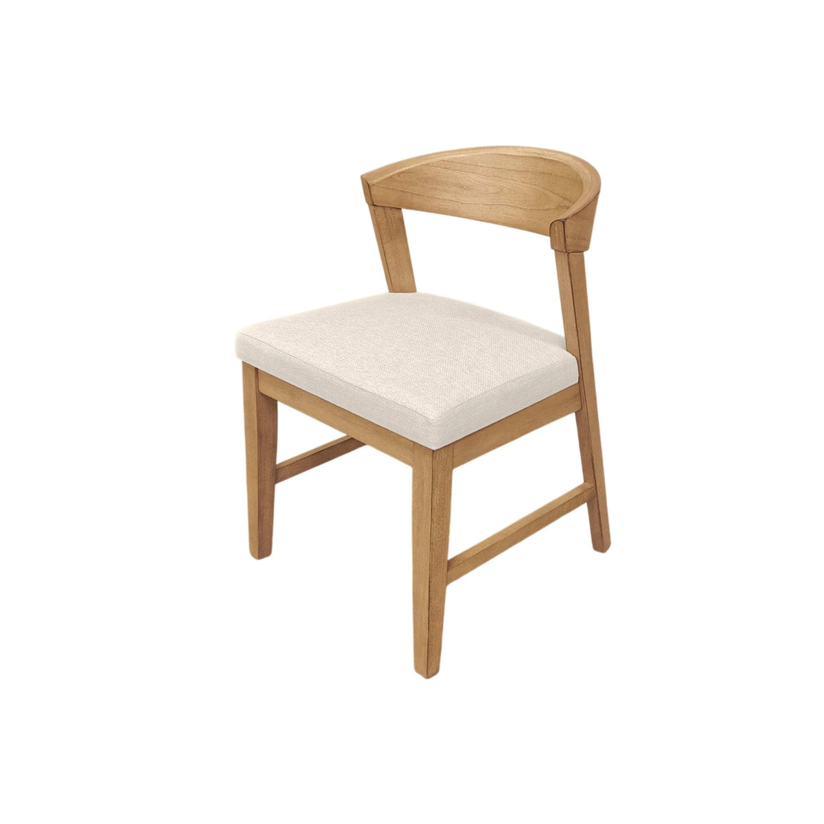 Cove Wood Back Dining Chairs, Set of 2 - Natural
