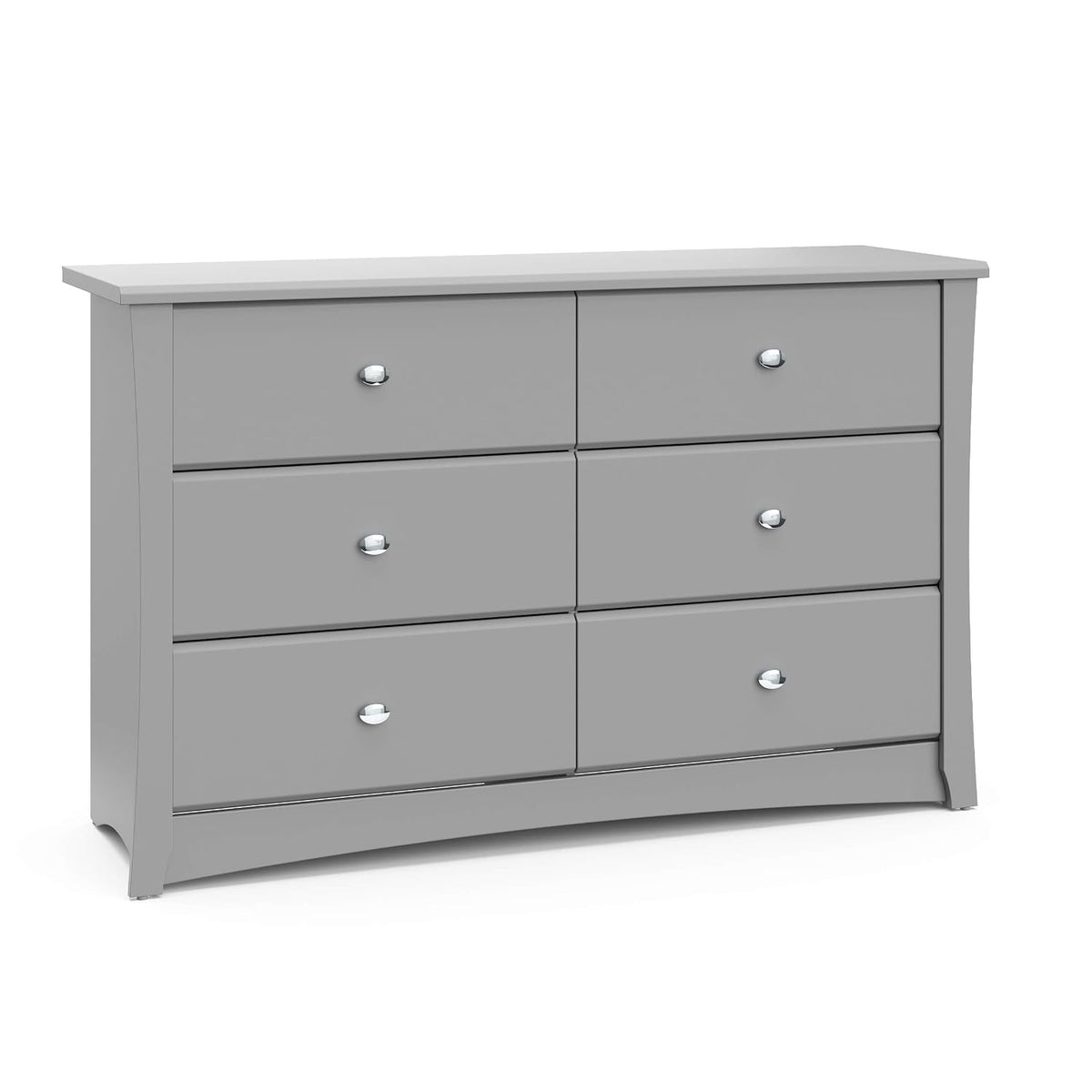 Storkcraft Crescent 6-Drawer Dresser, White