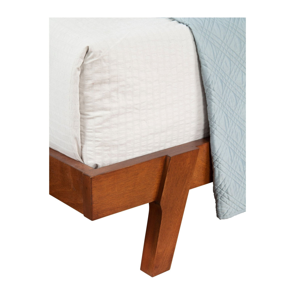 Dakota California King Platform Bed, Chestnut