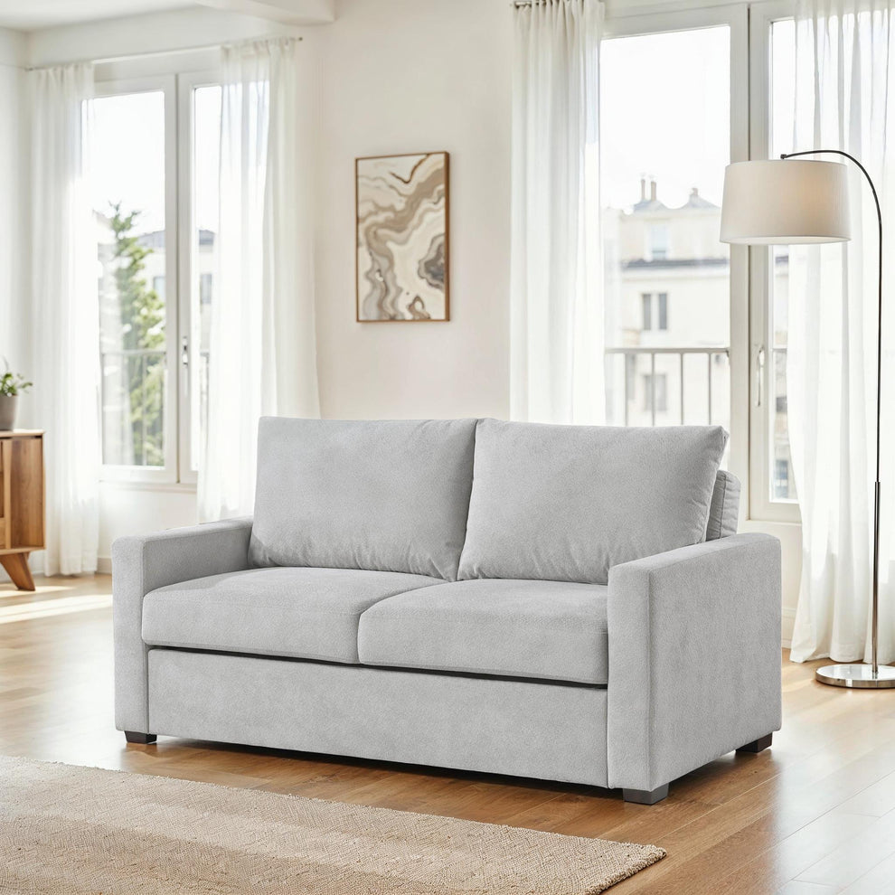 Dena Sleeper Sofa, Light Grey