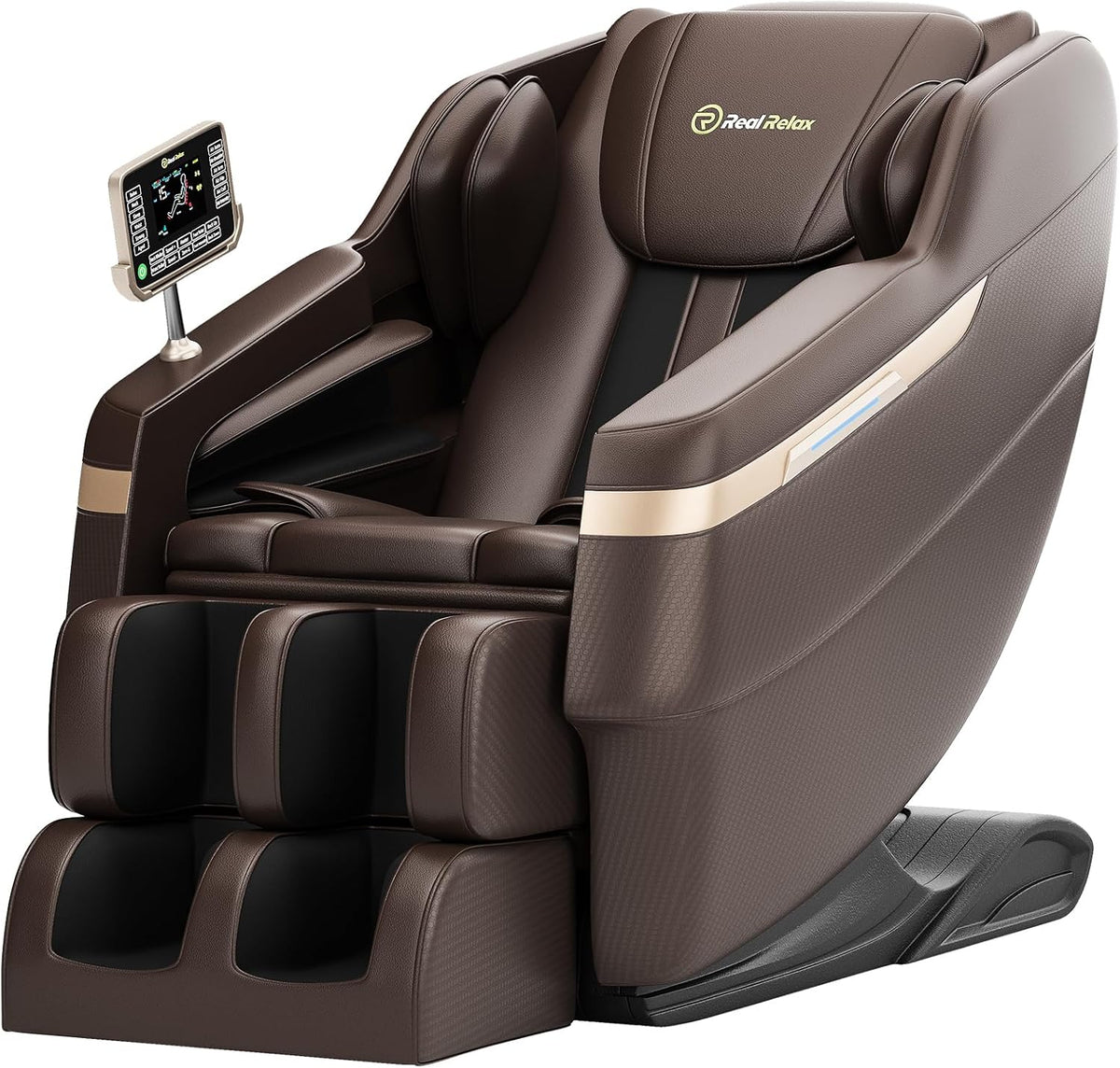 Real Relax Full Body Shiatsu Massage Chair for Home Relaxation | Zero Gravity Recline, Pre-Assembled, 6 Auto, gallery view 8