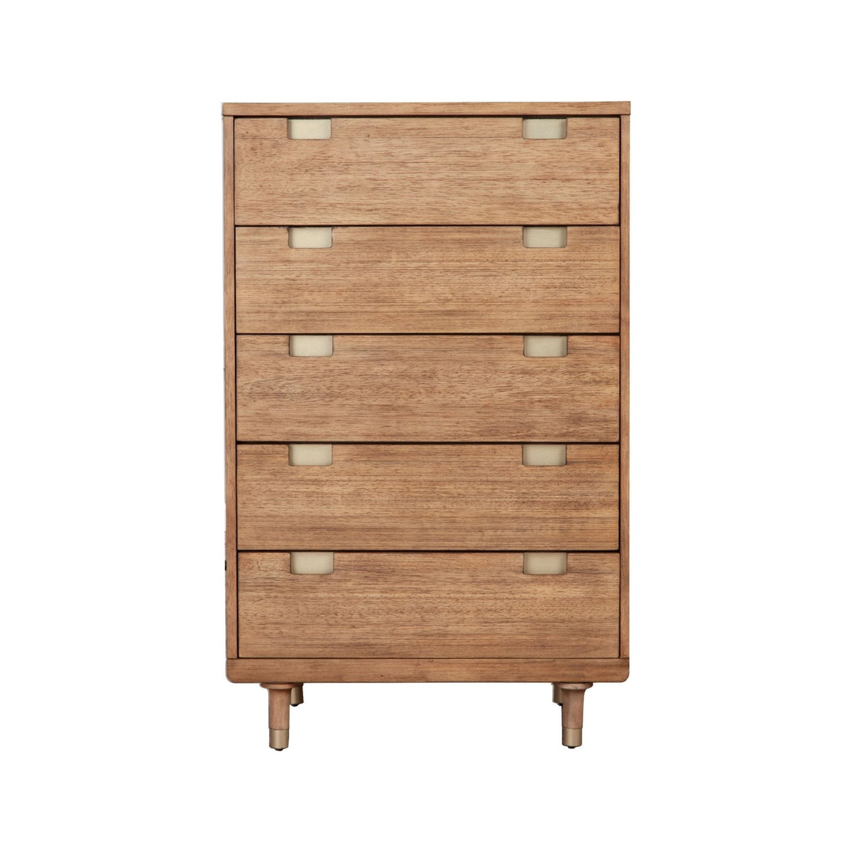 Easton Five Drawer Chest, Sand