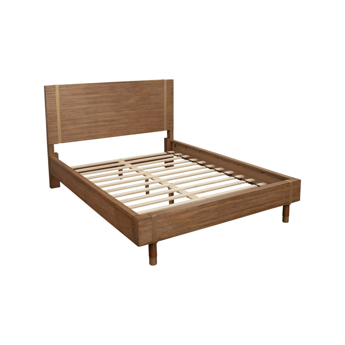 Easton Standard King Platform Bed, Sand
