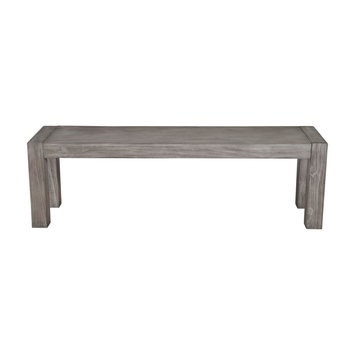 Fallon Bench, Grey & Black