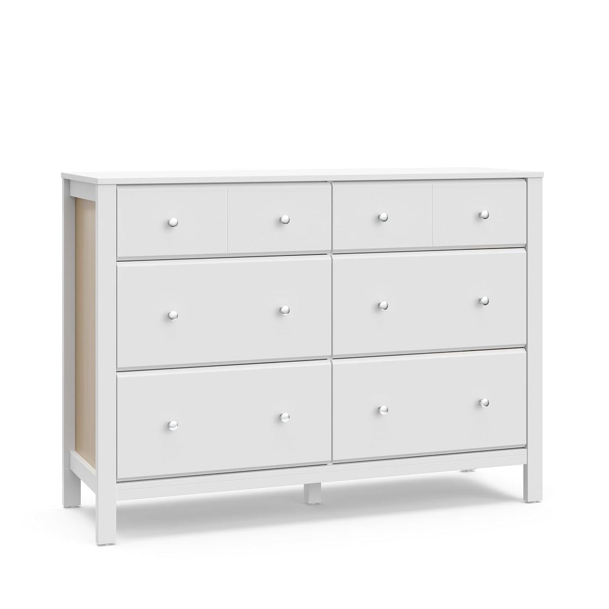 Storkcraft Horizon 6 Drawer Dresser, Driftwood
