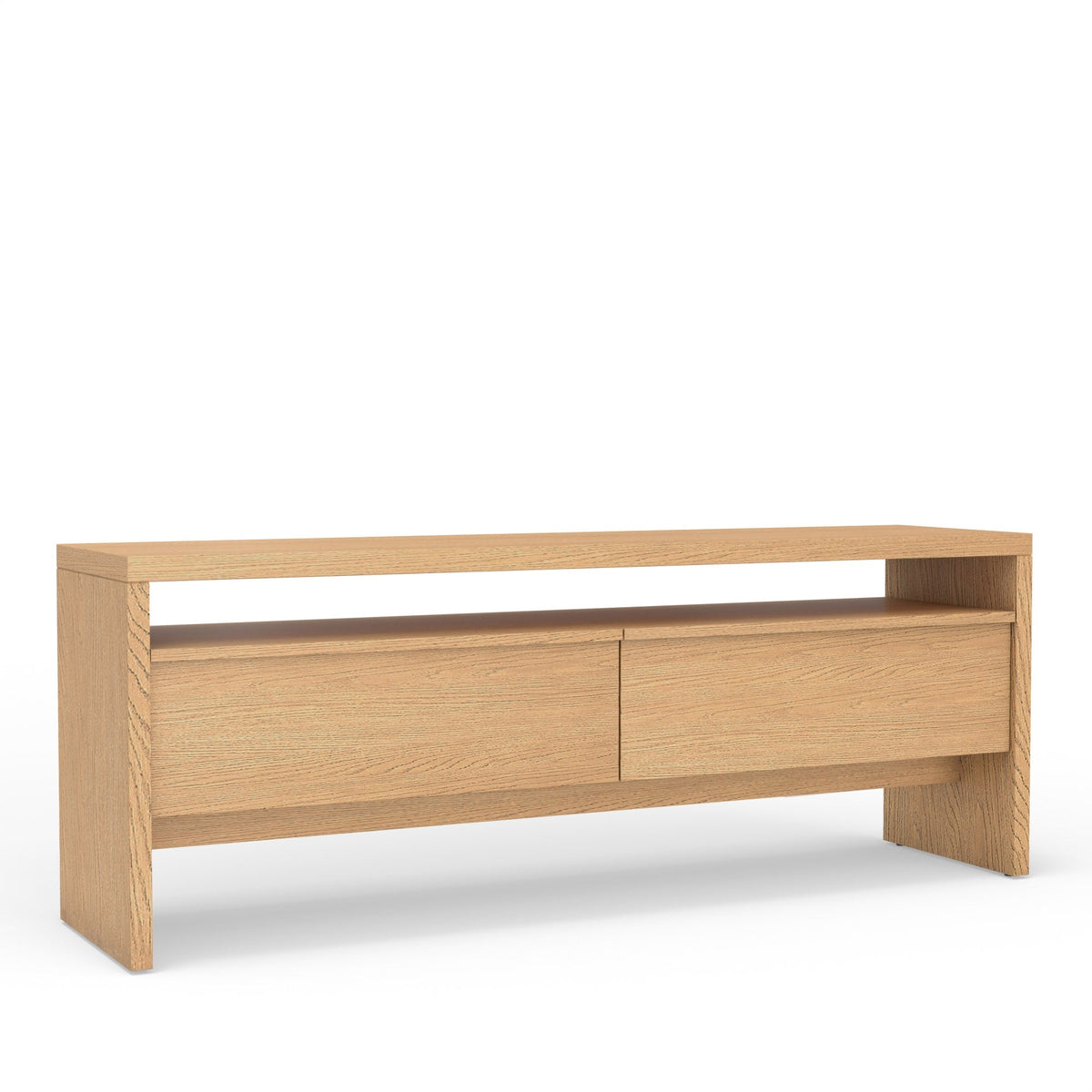 Flo 64" TV Console, Natural