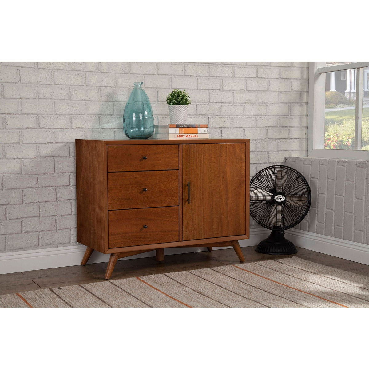Flynn Accent Cabinet - Chestnut