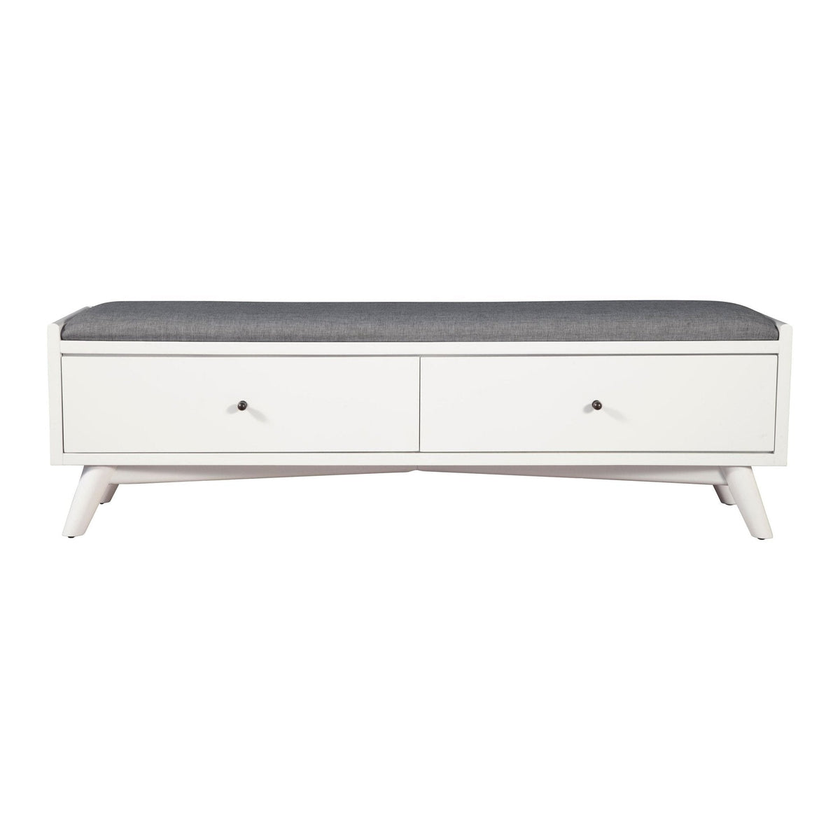 Flynn Bedroom Bench - White