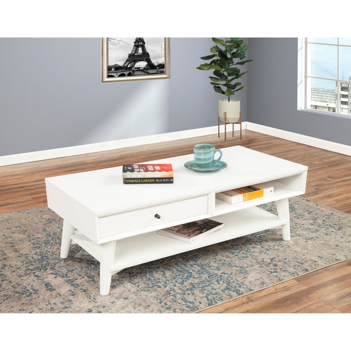 Flynn Coffee Table - White