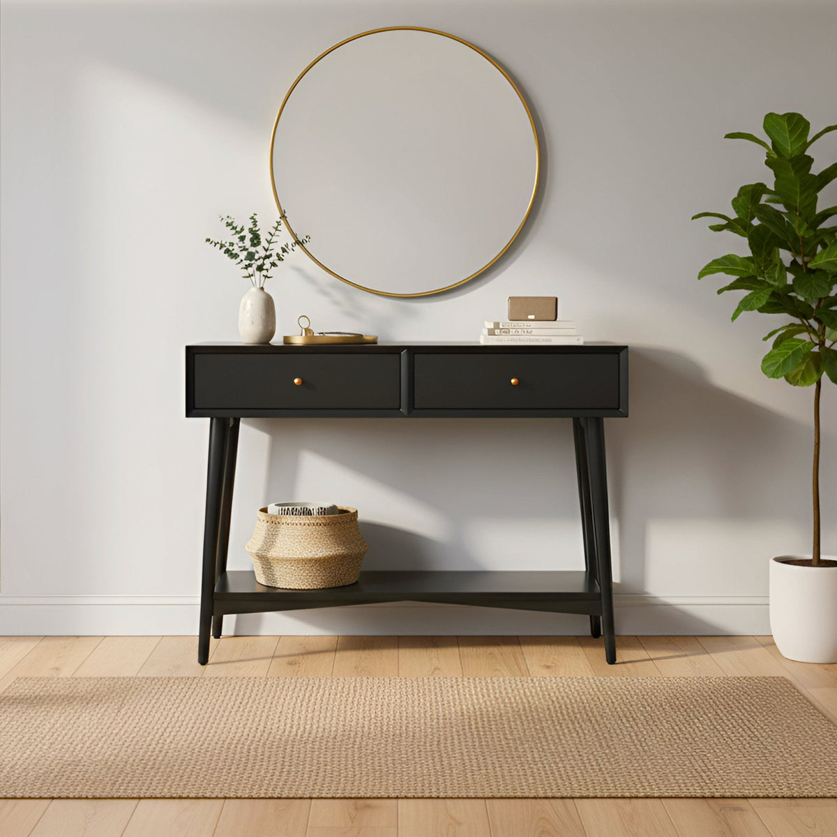 Flynn Console Table - Black