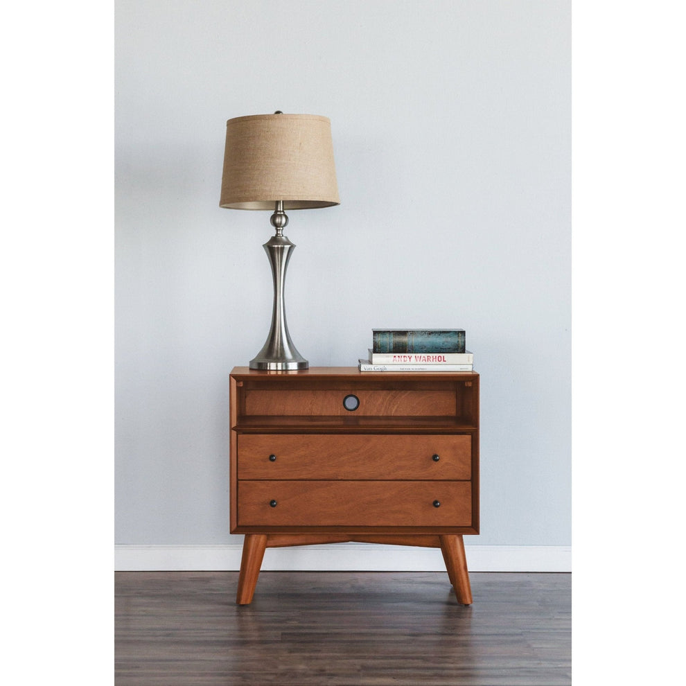 Flynn Large Nightstand - Chestnut