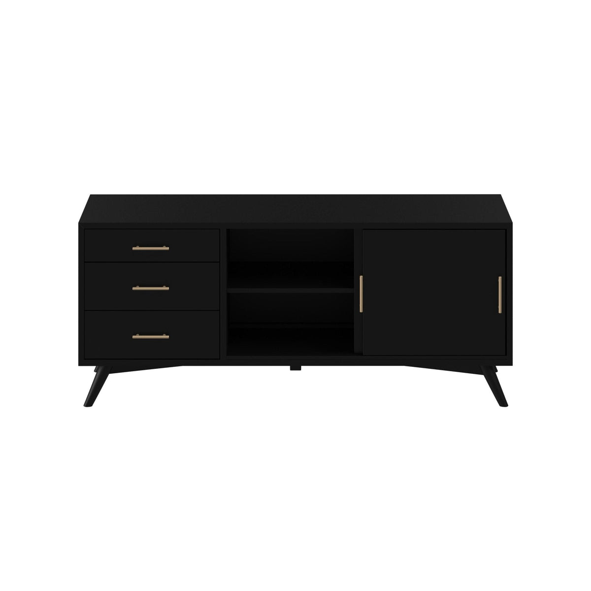 Flynn Large TV Console - Black