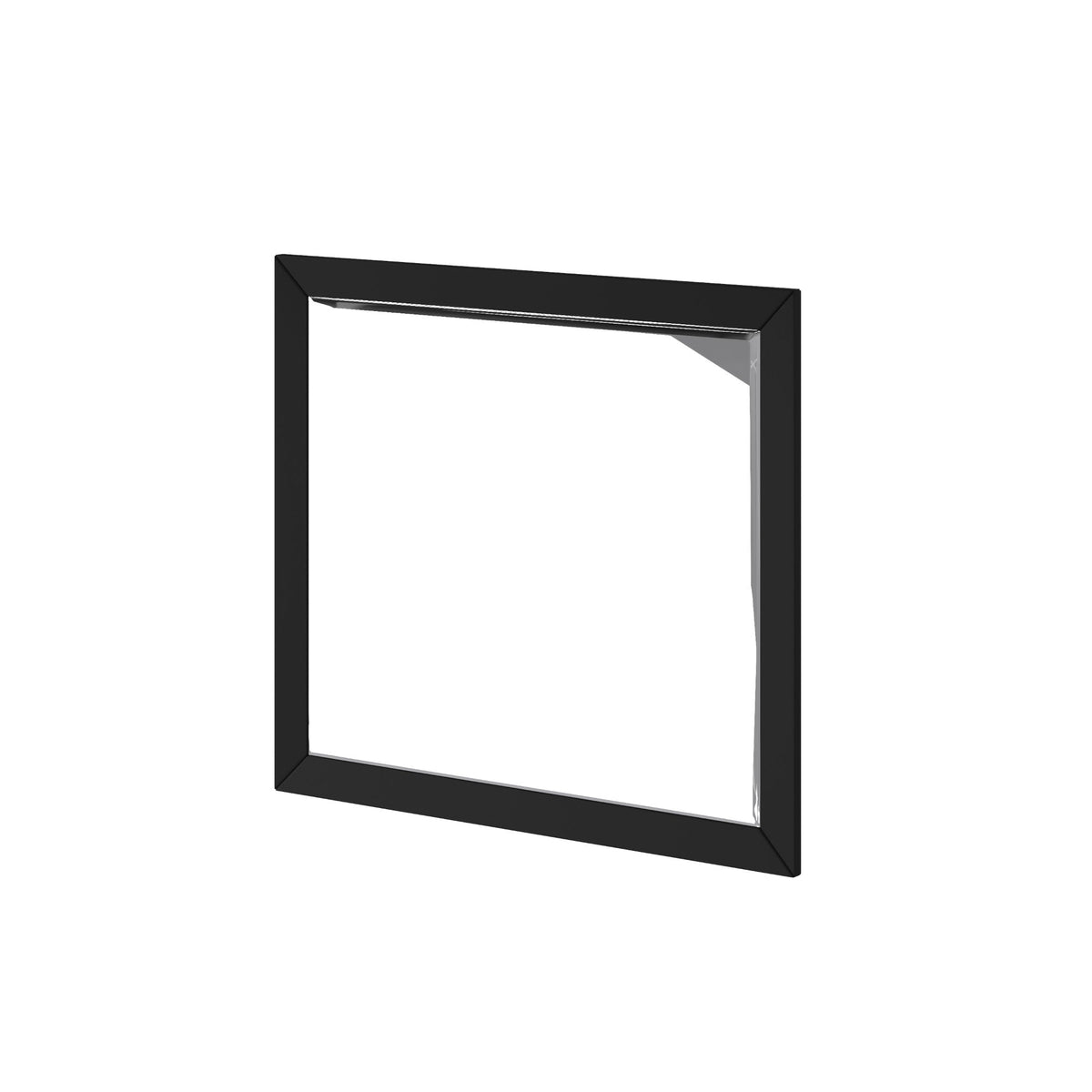 Flynn Mid Century Modern Dresser Mirror - Black