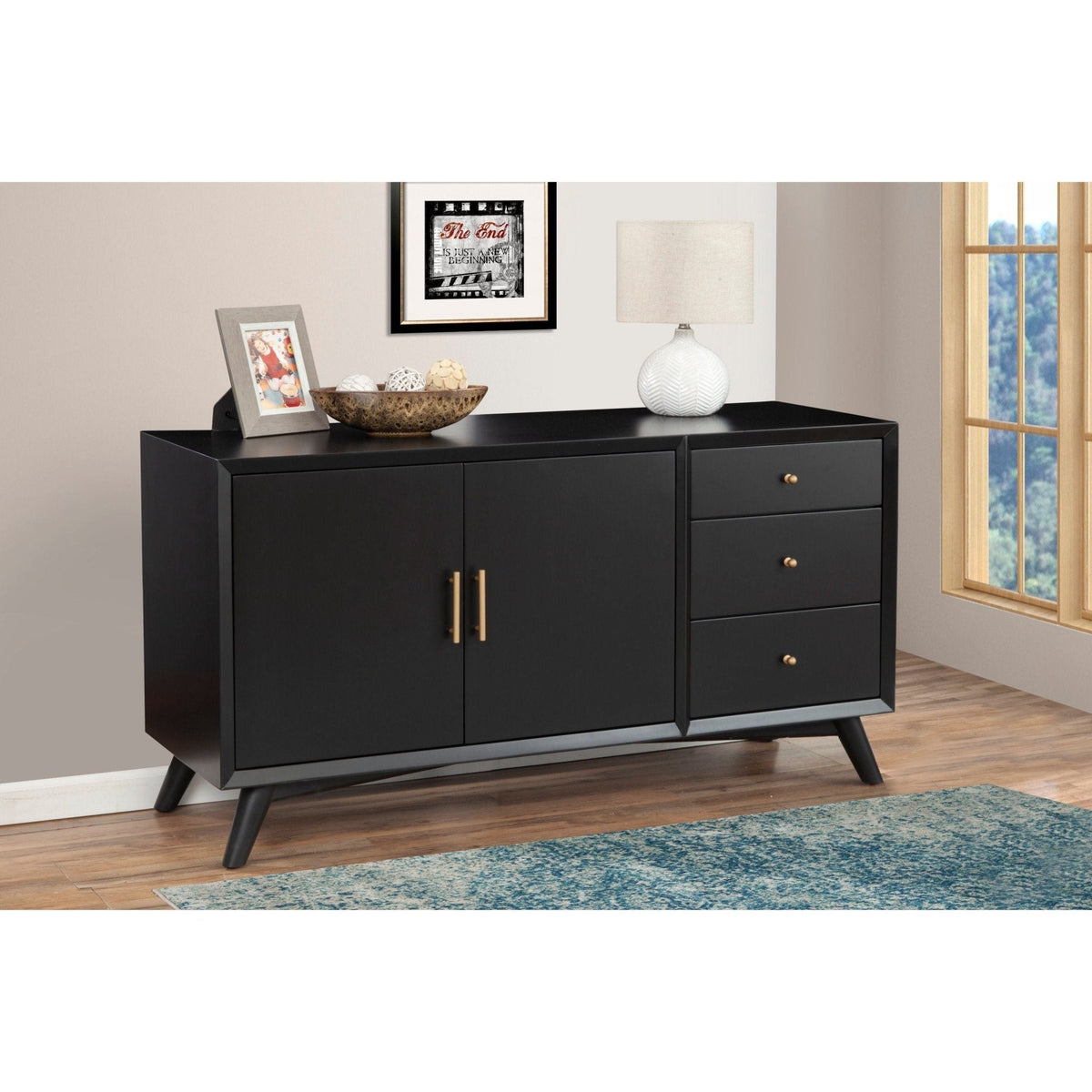 Flynn Sideboard - Black