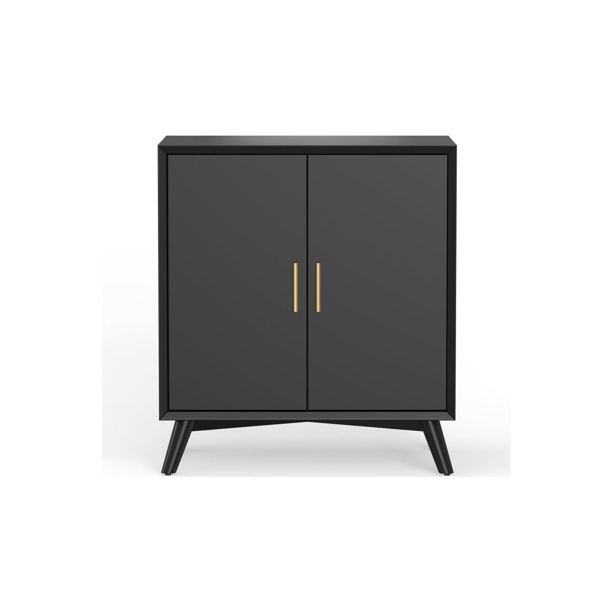 Flynn Small Bar Cabinet - Black