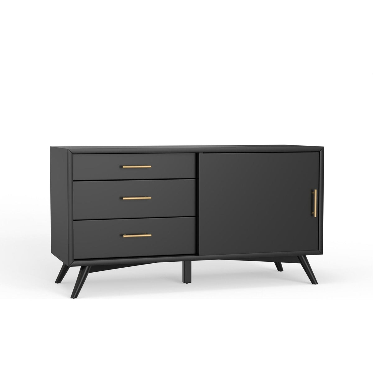 Flynn Small TV Console - Black
