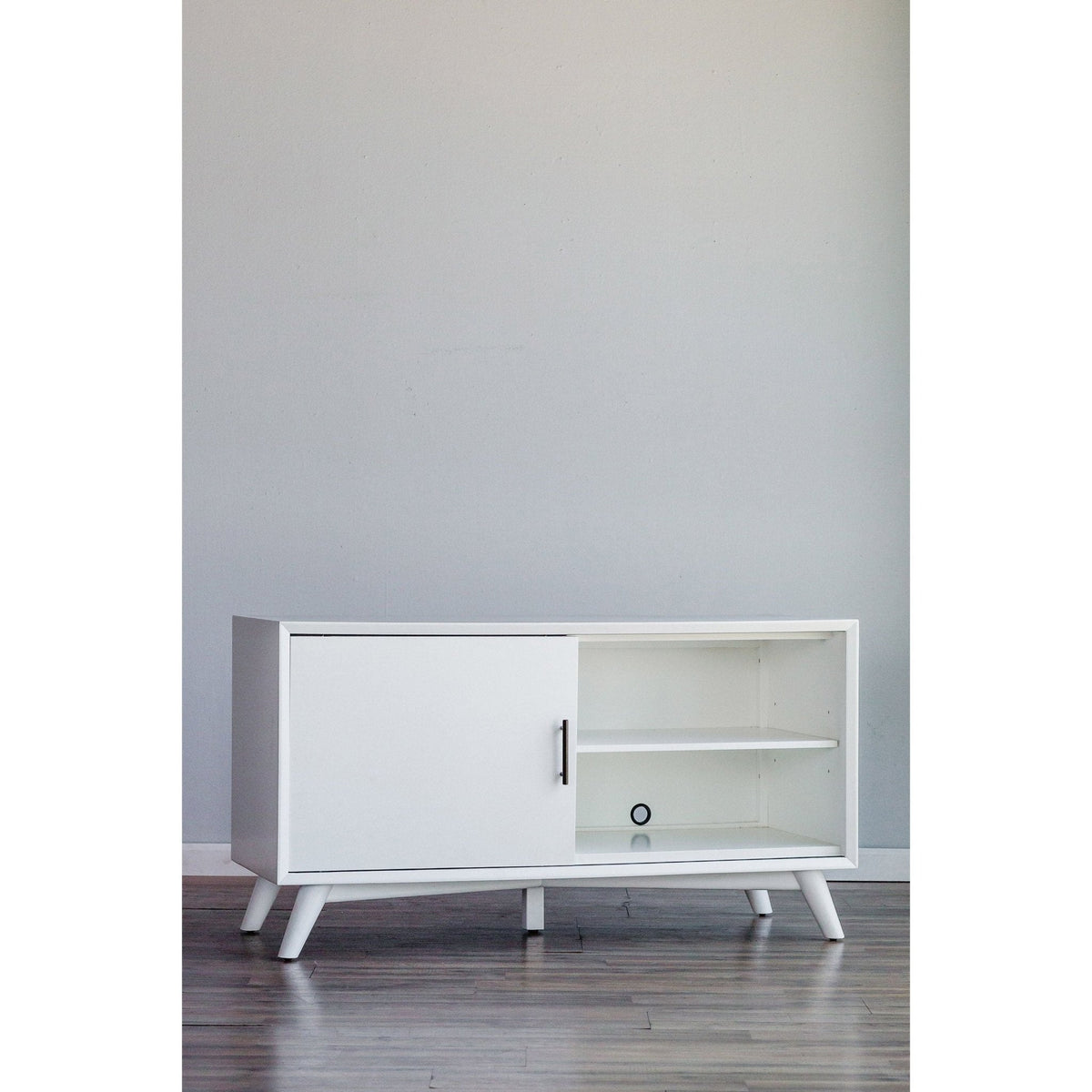 Flynn Small TV Console - White