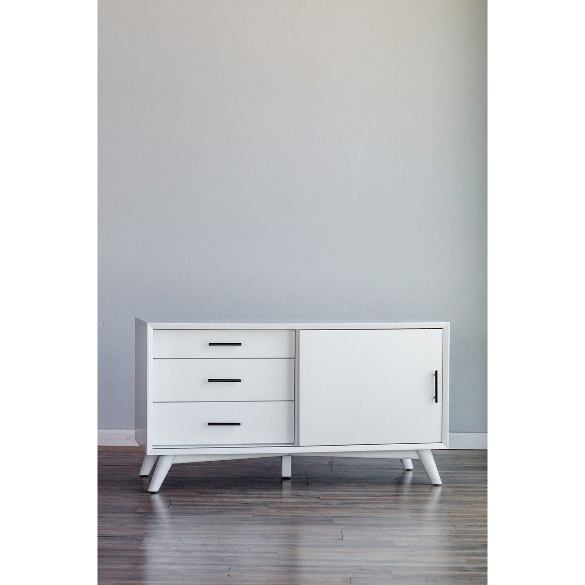 Flynn Small TV Console - White