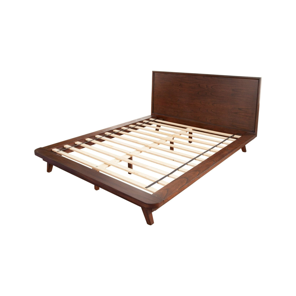 Arden Queen Platform Bed, Walnut
