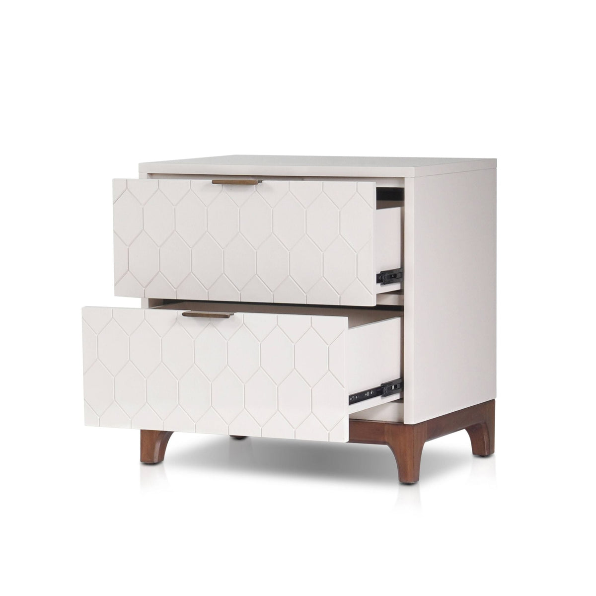 Kara Nightstand, Ivory