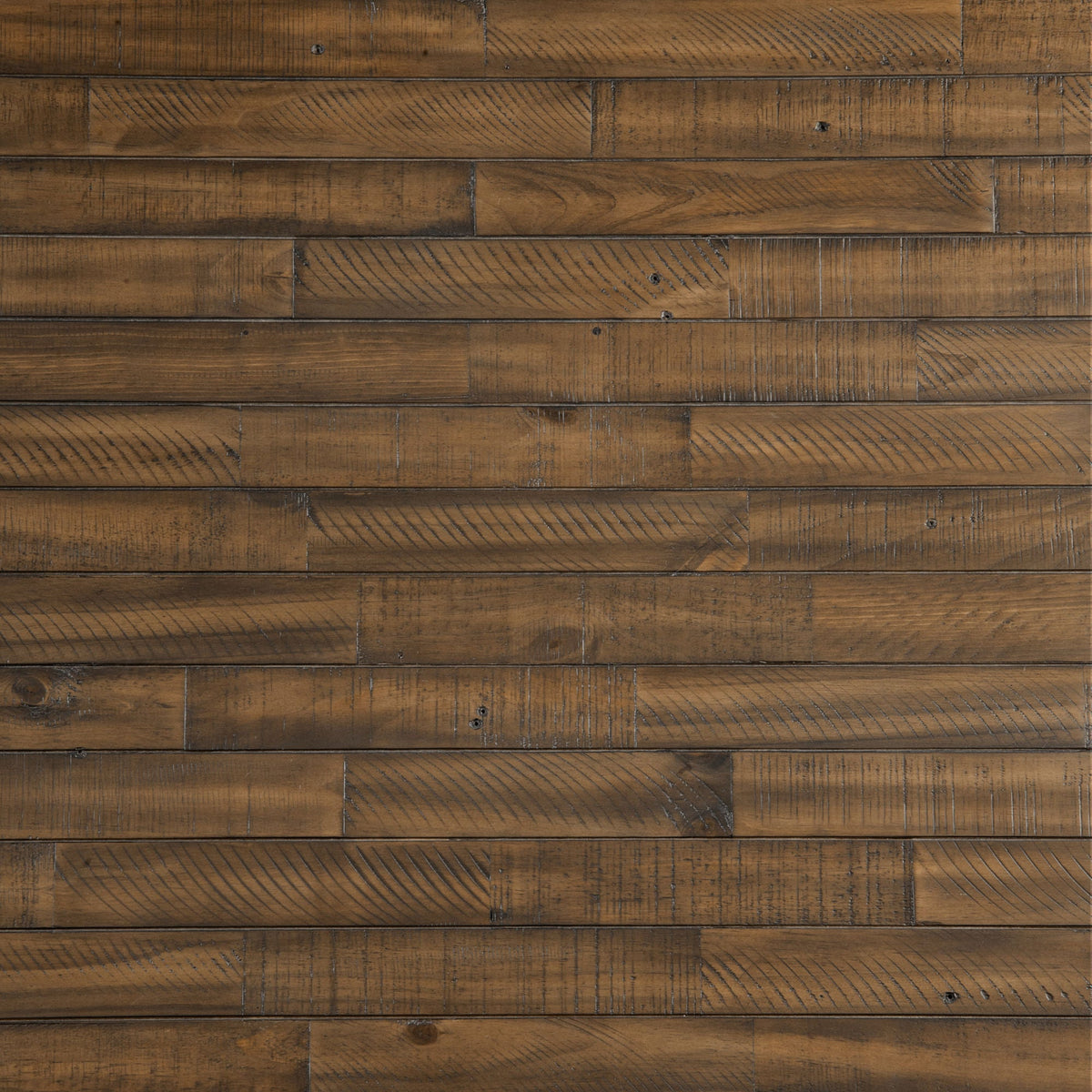 Kensington Round Solid Pine Dining Table - Walnut