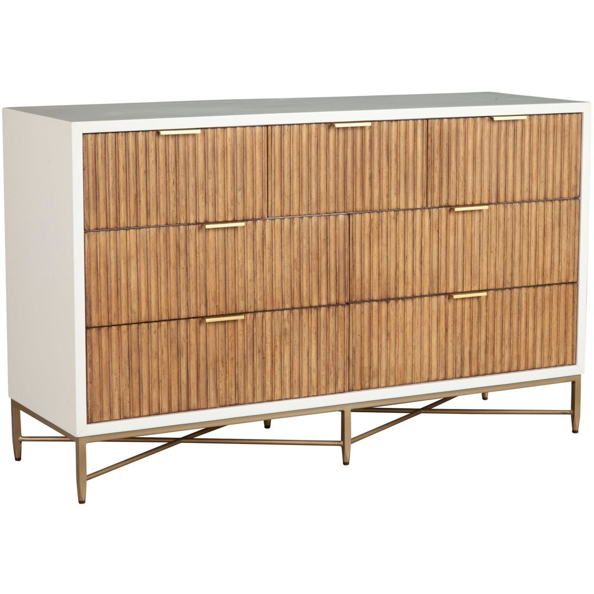 Larsen Dresser - White
