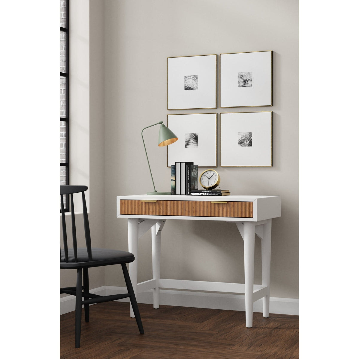 Larsen Mini Desk - White