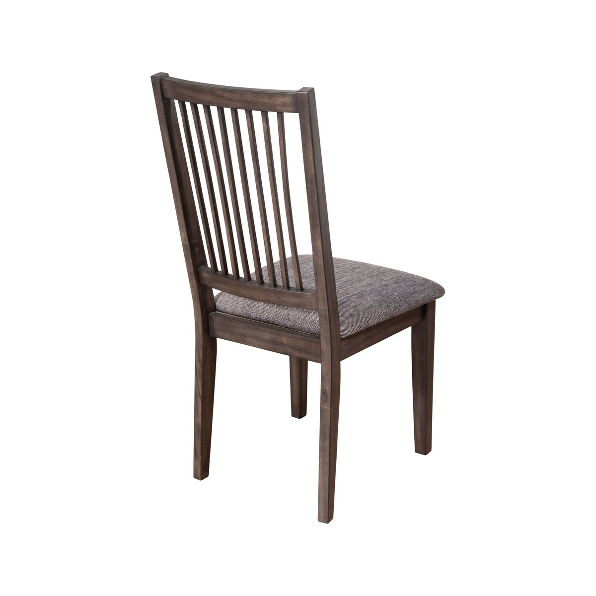 Lennox Set of 2 Dining Side Chairs, Dark Tobacco