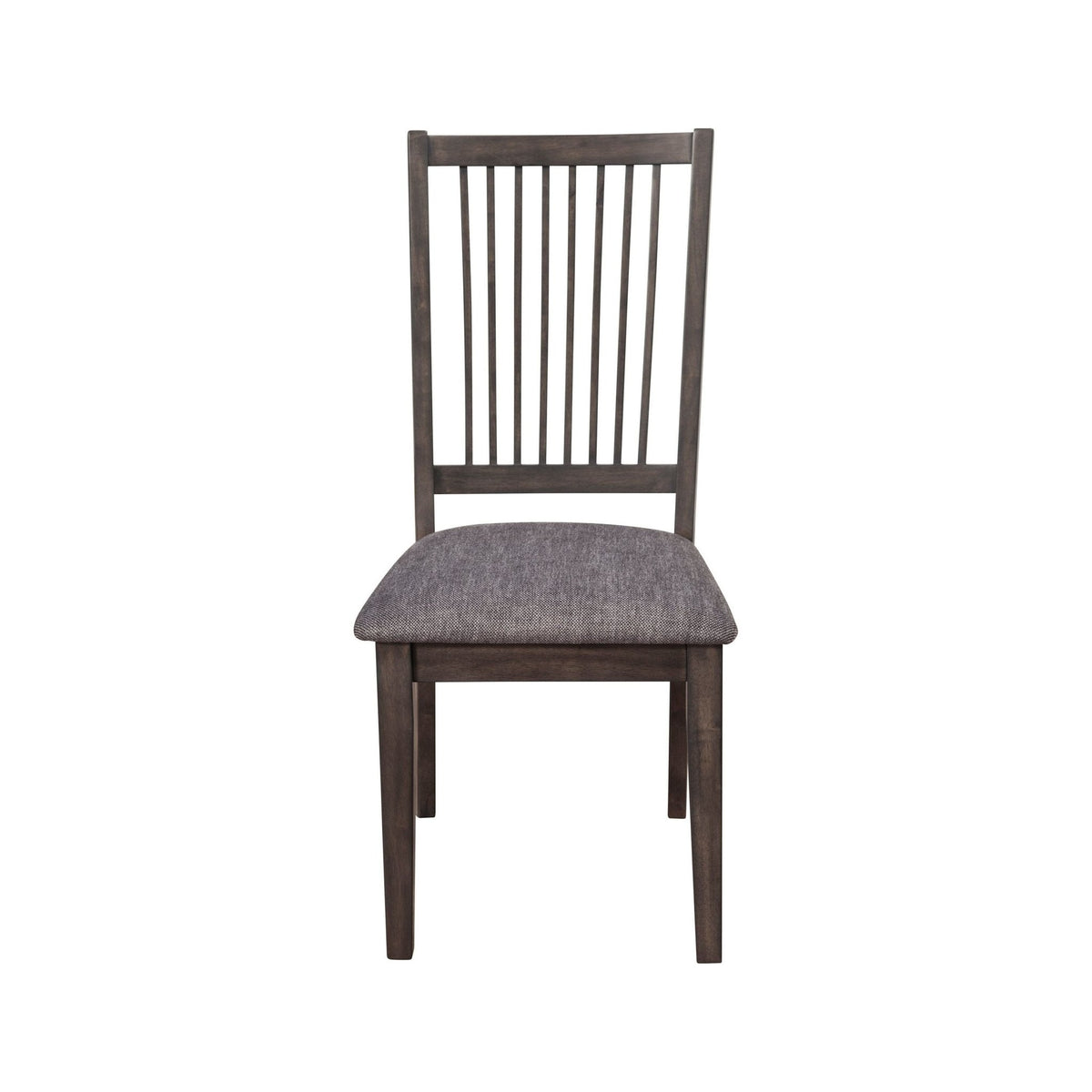 Lennox Set of 2 Dining Side Chairs, Dark Tobacco